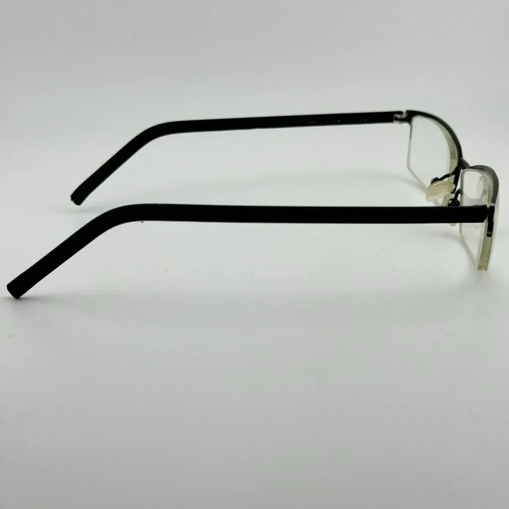 Ogi Eyeglasses Frame R71‎ TS009 52-16-140 Black Half Rim H13237